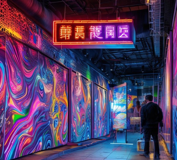 富平县数字油画展会地址，沉浸艺术体验的指引，感受数字油画的创意魅力