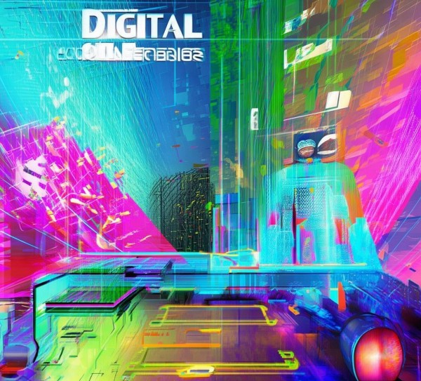 数字藏品展会海报设计，创意与科技融合的视觉盛宴——解码数字藏品展会的核心视觉语言