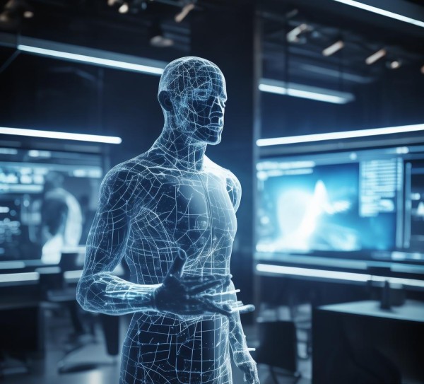 D全息人像,驱动商务科技动态PPT的视觉革命与商业赋能 D全息人像,驱动商务科技动态PPT的视觉革命与商业赋能