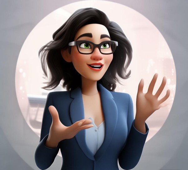 女商务图表情包动态图，职场沟通的灵动密码，让专业与趣味完美交融